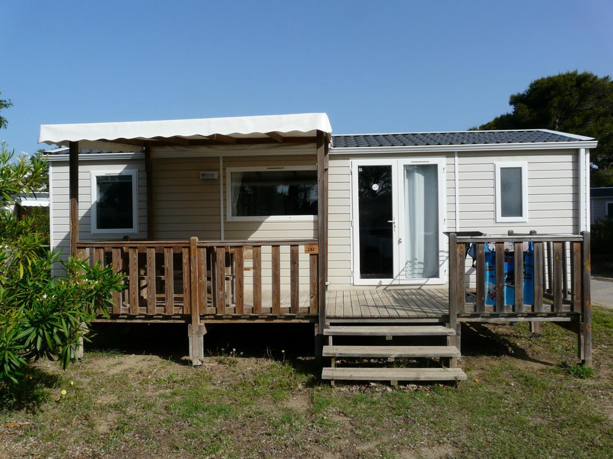Mobil-Home Pour 6 Personnes Narbona Esterno foto